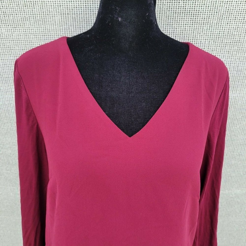 Michael Kors MK Long Sleeve Blouse. Size Small. New With Defect - Picture 7 of 14